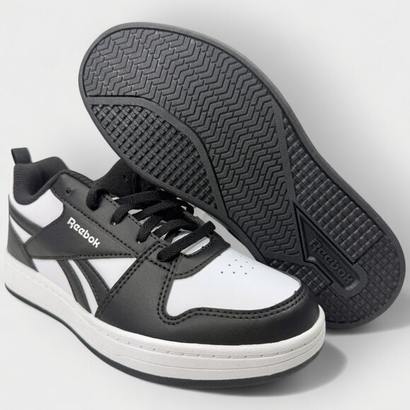 Reebok Boys Royal Prime 2.0 Black White US 7 Big Kids Sneaker New w/ Box - Picture 8 of 13